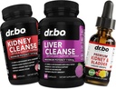 Liver Cleanse Detox & Kidney Cleanse Bladder Drops - Renal Liver Detox Support Supplement Flüssigkeitstropfen, Milch Thistle Dandelion - Kidney Support Supplement Bladder Health Renal Vitamin Health