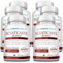 Wissenschaft Sciaticasyl - Optimal Sciatic Nerve Support - B Vitamine, Magnesium, Alpha-Lipoic Acid, BioPerine - Vegan - 360 Kapseln