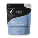 Bend Beauty Marine Collagen + Co-Factors | Unflavored Collagen Powder | Hydrolysed Collagen Supplement | Fisch Collagen Peptide + Silikon + Vitamin C | Unterstützt gesunde Haut, Haare und Nägel