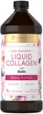 Carlyle flüssiges Kollagen für Frauen und Männer | 16 fl oz | mit Biotin | Arten I & III | Berry Flavor | Non-GMO & Gluten kostenlose Ergänzung