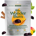 Plant People WonderBurn Metabolism & Cravings Control Gummis, Zero Sugar, Ripe Mango Flavor (60 Count)