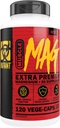 Mutant Muscle Mag | Magnesium + B6 Supplement - Magnesium Aspartat, Maltate und Aquimin Marine Magnesium - 120 Vege-Caps