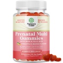 Vegane pränatale Gummi für Frauen - Gummy Prenatal Vitamine für Frauen mit Eisen Folic Acid und Superfruit Blend - Kaubare Vitamine Gummy Formel (Pineapple Mango) 1 Monat