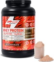 Schokolade Whey Protein Pulver | Scientifically-Designed Optimum Muskel Stack, Gut, Gehirn, Immune | Protein, BCAA, Kreatin, L-Glutamin, Probiotics, Digestive Enzyme | Rich Chocolate, 38.9oz