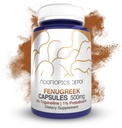 Nootropics Depot Fenugreek Extrakt Kapseln | 500mg | 60 ct | 3% Trigonelline, 1% Protodioscin | Trigonella foenum-graecum | Stimmung, Fitness, & Metabolic Funktion