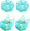 Wöchentliche Pille Organizer Große 7 Tage Pille Box Organizer Tägliche Medizin Fall für Vitamin Fisch Öl Pillen ergänzt Arthritis Freundlich
