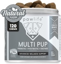 Alle natürlichen Multivitamin Soft Chews für Hunde| Glucosamine Chondroitin für gemeinsame Unterstützung mit Probiotics für Gut & Immune Health| Mobility und Advanced Wellness Support4-4-Month Supply