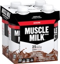 Muscle Milk Genuine Protein Shake, Schokolade, 25g Protein, 11 Fl Oz (Pack mit 4)