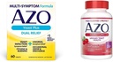 AZO Yeast Plus Dual Relief 60 Tabletten, Yeast Infection & Vaginal Symptom Relief + Cranberry Pro Urinary Tract Health Supplement 600mg PACRAN, 1 Servieren = Mehr als 1 Glas Cranberry Juice 100 CT