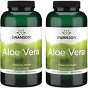 Swanson Aloe Vera 25 Milligramme 300 Sgels (2 Packung)