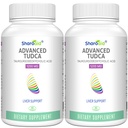 TUDCA Liver Support Supplements 1200 mg-Dritte Partei getestet-Bile Salts für Leber Detox Cleanse-High Strength Formel-Vegan Kapseln für Leber, Gallenblase,Kidney Health,2 Flaschen-120 Kapseln