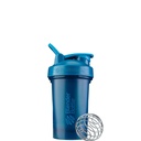 BlenderBottle Classic V2 Shaker Bottle Perfekt für Protein Shakes und Pre Workout, 20-Ounce, Ocean Blue