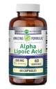 Erstaunliche Formeln Alpha Lipoic Acid | 200 Mg Supplement | Kapseln | Non-GMO | Gluten-Free | Made in USA (1 Pack, 60)