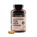 NatureWise Multivitamin für Männer - Tägliche männliche Unterstützung - Mineralien & Kräuter für Energie, Leistung, Immunität - mit Vitamin A, C, D, B-Komplex - Soy & Glutenfrei, Non-GMO - 90 Kapseln[45-Day Supply]