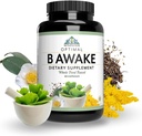 Optimale Gesundheitssysteme B Awake | Super B Vitamin/Energie Mischung & Ganze Lebensmittel + Enzyme & Probiotika für Absorption | 90 Kapseln