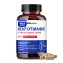 VITAL HERBAL Liposomal Benfotiamin mit Alpha Lipoic Acid - Maximale Potenz- Unterstützung gesunden Stoffwechsel - Made in USA