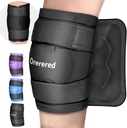 Ice Packs für Verletzungen Wiederverwendbar, Knie Gel Ice Pack Wrap Schmerzlinderung für Knie-Ersatzchirurgie, Schwellung, Meniscus Tear, ACL, Sportverletzungen, Brügge und Arthritis, Elbow Ice Pack Black