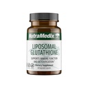 NutraMedix Liposomal Glutathion-Ergänzung - L Glutathion für Vollkörperentgiftung, Sauberkeit und Immununterstützung - Formuliert für optimale Absorption - Soja, Milch und Glutenfrei (60 Kapseln)