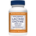 Extra Strength Lactase Enzyme a" Verdauungshilfe a" 3.000 ALU (90 Gemüsekapseln)
