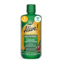 Nature's Way Alive! Max Potency Complete Liquid Multivitamin für Frauen und Männer mit Antioxidant Beta Carotene, Vitamine C & E und Lebensmittelbasierte Mischungen, Citrus Flavored, 30.4 Fl Oz