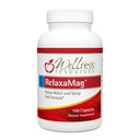 Wellness Ressourcen RelaxaMag - mit Magnesium Glycinat für Schlaf, Stress und Entspannung - Hohe Potenz 100mg Elemental Magnesium pro Kapsel (100 Kapseln)