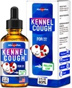 Kennel Hustenbehandlung für Hunde & Katzen – Hunde Hustensuppressiva hilft bei Allergien, Runny Nose, Sneezing – für alle Rassen & Größen – Mullein Leaf und Calendula – 2 Oz
