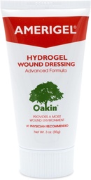AMERIGEL Hydrogel Wound Dressing (3 oz.) - Bietet Feuchtigkeit-Rich Heilumgebung für trockene Wunden