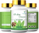 Pure&Organic 15 Tage Cleanse for Gut System - Softgel Kapseln mit Ginkgo Biloba & Ginger (30 Kapseln) - Natürliche Detox, Verdauungsgesundheit