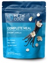 HLTH Code Complete Meal Ersatz Shake - Gesundeste Meal Ersatz = Gesundeste Sie | Keto Friendly | High Protein | Low Carb | Collagen | Gluten Free | Creamy Vanilla Flavor (15 Portionen)