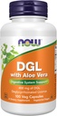 JETZT Nahrungsergänzungsmittel, DGL mit Aloe Vera (Deglycyrrhizinated Licorice) Nahrungsergänzungsmittel, 100 Veg Kapseln