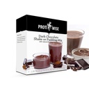 ProtiWise High Protein Shake & Pudding Mix | 15g Protein, Low Fat, Low Calorie, Low Sugar | Gluten Free KETO | Meal Ersatz für Hunger Control | Dark Chocolate Flavor | 7/Box