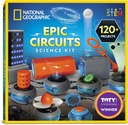 National Geographic Circuit Maker Kit - Elektronik-Kit für Kinder mit 120 elektrischen Schaltung Projekte, elektrische Schaltung STEM Spielzeug, Elektronische Projekte, elektrische Schaltung Kit für Kinder, Elektrizität Kit