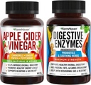 FarmHaven Apple Cider Essig Kapseln mit Ginger & Digestive Enzyme mit 18 Probiotika & Kräuter