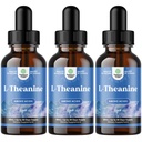 Natures Craft High Absorption L-Theanine Flüssigkeitstropfen - Nootropic Focus Supplement mit L Theanine 200mg pro Servieren und Kamille Extrakt - Ergänzung für Erwachsene und Kinder Erholung und Fokus - 6oz