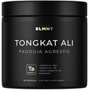 228,000mg 200x Stärke Tongkat Ali für Männer w. 30x Fadogia Agrestis Extract - 10% Eurycomanone Höchste Potenz Longjack Fadogia Agrestis Tongkat Ali Supplement - Muskelwachstum Unterstützung Pillen für Männer