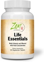 Whole Food Life Essentials Multivitamin - Best Full-Spectrum Vitamins, Minerals, Super Food Nährstoffe, PhytoAlgae, Greens Blend - Beste Ergänzungen für Arthritis Schmerz, Boost Energy & Well-Being -90 Tab