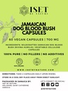 Iset Von Nature Jamaican Dog Blood Bush Kapseln 1400mg - Fruchtbarkeit Ergänzungen für Frauen zu unterstützen Hormon Balance & Empfängnis, PCOS Relief mit Organic Jamaican Dog Blood Herb - 60 Kapseln, Vegan