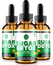 NutraRize (3 Pack) Zucker Detox Drops, SugarDetox Drops, 21-Day Sugar Detox Challenge, All-Natural Liquid Cleanse für Anfänger, Premium Blood Formula Gotas Bewertungen (90 Portionen)