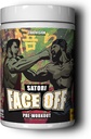 Ekkovision Pre Workout Satori Face Off mit Tingle, Ananas Flavor, Vorarbeit für Männer, Pre Workout Pulver, Energie, Fokus, Leistungsunterstützung für Gym, Gewichtheben, Laufen, Training, 40 Servierungen