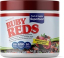 Ruby Reds | Delicious Reds Powder Fruit & Vegetable Supplement mit potenten Vitaminen, Mineralien, Enzyme, Kräuter, Nährstoffe und Probiotika für Gesamtgesundheit 11 oz. (30 Portionen)