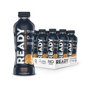 Ready® Sportsdrink – Elektrolytische Hydration mit Super Fruit Carbs, B Vitamins & No Added Sugar – Saubere Energie für Sportler & Endurance – Glutenfrei, Vegan, Kosher – Orange Passion (12-Pack)