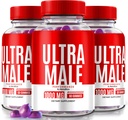 (3 Pack) Ultra Male Gummies, Ultra Male 1000 MG Gummy, Ultra Male Vitamin Gummies, All Natural Supplement to Boost Daily Performance and Overall Health, Official UltraMale Bewertungen (180 Gummis)
