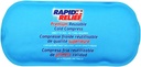 Schnelles Relief Wiederverwendbarer Gel Kaltkompressor - Weiches Stoff-Kaltpaket für Verletzungen, Erste Hilfe, Verstauchungen, Kopfschmerzen, Muskeln und Schmerzen Relief 5” x 11” Small
