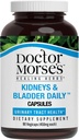 Doctor Morse's Kidney & Bladder Daily Cleanse - Unterstützung Urinary Tract Gesundheit & Elimination von Lymphe - Naturopath Formuliert - Cordyceps Pilz, Juniper Berry, Pferdeschwanz Kräuter - 90 Kapseln