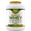 MFL Muscle Whey Protein l 28g Protein l 8g BCAAs l Keto Friendly l Low Carbs l 5 lbs. (Chocolate Lava)