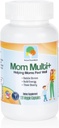 Raise Them Well Mom Multi+ Daily Multivitamin für Frauen mit aktivem Folat, Adaptogene & Bacopa, Energie, Stress & Kognitive Unterstützung, 120 Veggie Kapseln