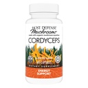 Host Defense Cordyceps Kapseln - Immun- & Energie-Support-Ergänzung - Nierengesundheits-Ergänzung mit Cordyceps - Fitness-Supplement zur Unterstützung Sauerstoffaufnahme - 60 Kapseln (30 Portionen)*