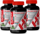 Body Detox and Cleanse Weight Loss - Full Body Detox and Cleanse Complex 920 MG - Burdock Root Bulk Supplements - 3 Flaschen 300 Kapseln