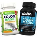 Colon Cleanser Detox Ergänzung Kapseln - 15 Tage Colon reinigen Pillen & Probiotische tägliche Kräuterreinigung - natürliche Bowel Bewegung Ergänzungen für Darm Stomach Bloating Digestive Gut Unterstützung