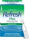 Refresh Plus Lubricant Augentropfen, Konservierungsfrei, Einzelbenutzer Container, 30 Zähler